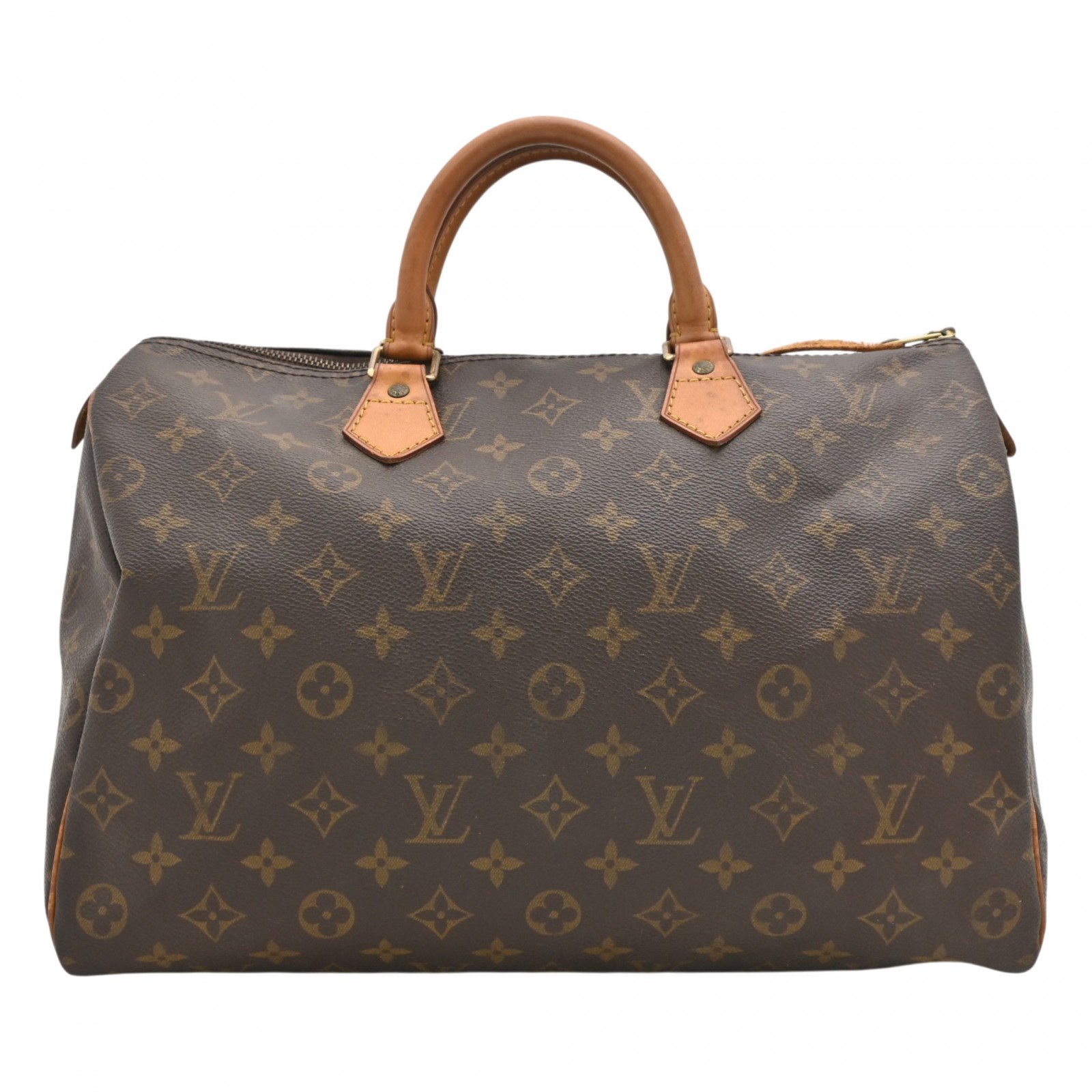 【中古】ルイヴィトン モノグラム スピーディ35 ボストンバッグ ハンドバッグ Bランク lv2165gg