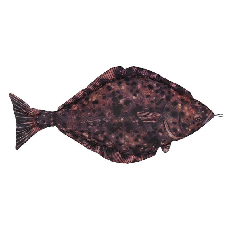 ダルトン(Dulton) フィッシーズ ハリバット 105 暮らしに活きる魚のクッション 大きい 抱き枕 海洋生物 北欧 Hälleflundra/Halibut/Hippoglossus hippo