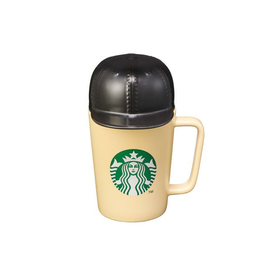 ニューエラ ベージュ キャップマグ 355ml 韓国スターバ グッズ マグカップ