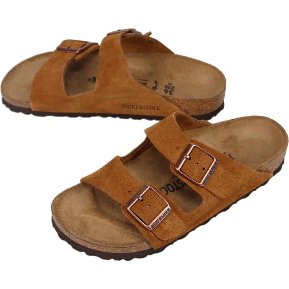 サンダル アリゾナ ミンク 1027162 ナロー幅