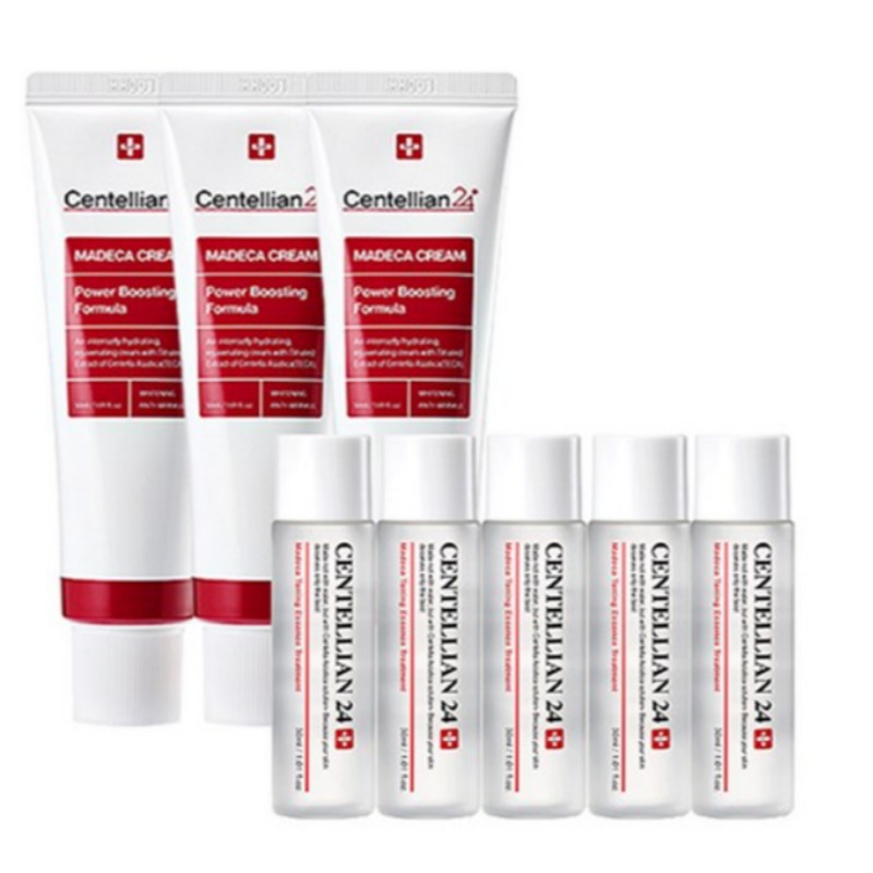 マデカクリームパワーブーストフォーミュラ50ml x 3p +マデカ トーニングエッセンストリートメント30ml x 5p1セット