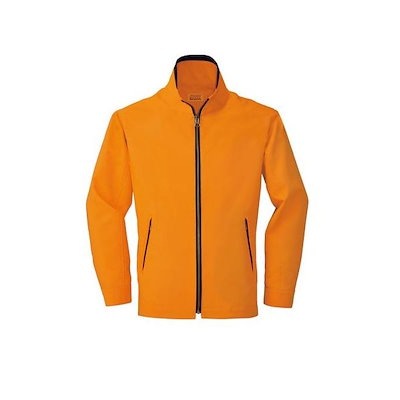 4930269133224 SMART WORK WEAR SW527 メンズスタツフジヤケツト 色：オランジユ サイズ：S 4930269133224 SMART WORK WEAR SW527 メンズスタツフジヤケツト 色