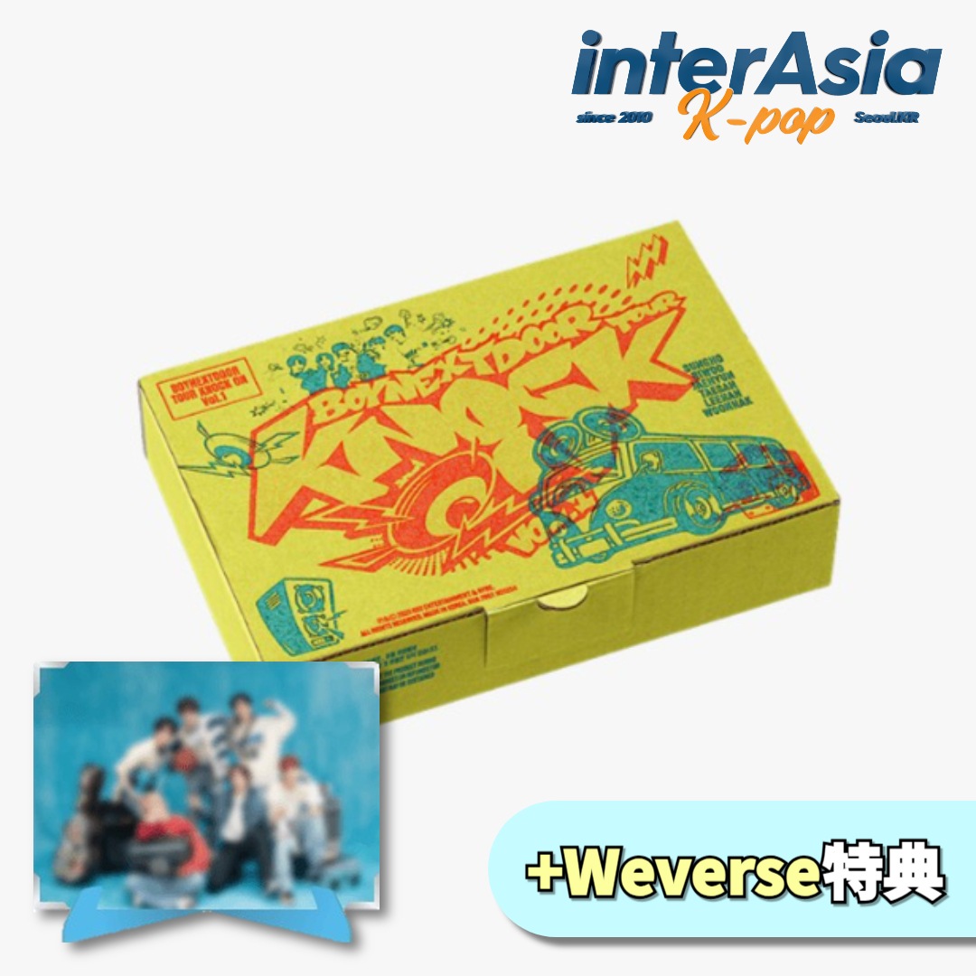 BOYNEXTDOOR - BOYNEXTDOOR TOUR [KNOCK ON Vol.1] +Weverse特典 公式グッズ フォトブック 写真集