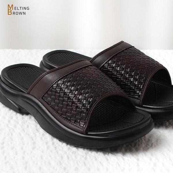 メンズ夏スリッパ男性ビーチスリッパLu2