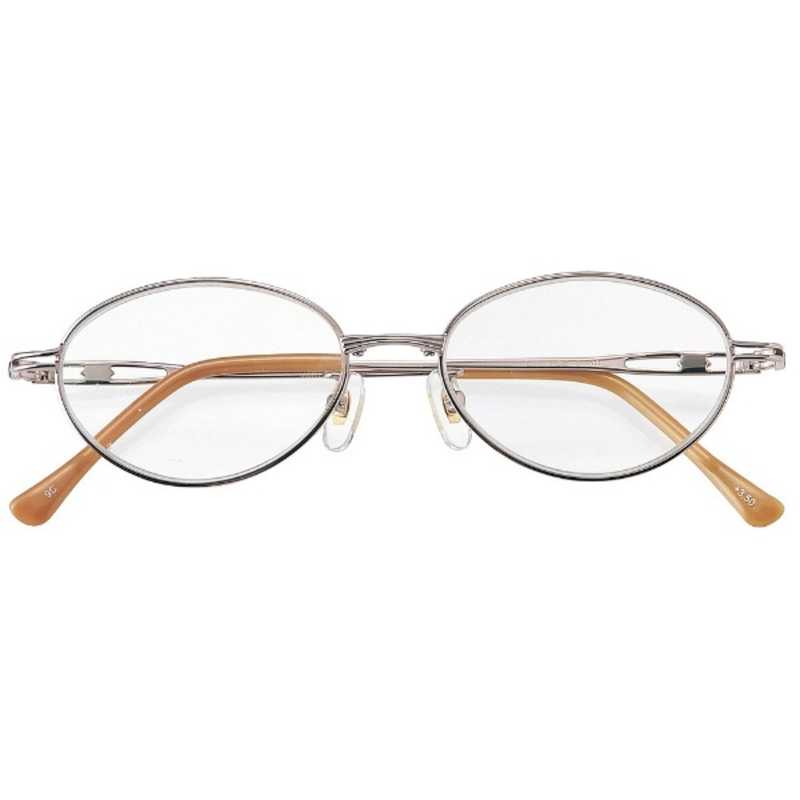 名古屋眼鏡　(度あり ＋2.50) 老眼鏡 (シニアグラス) ベストエージ ピンクメタル　5580_25 4,858円
