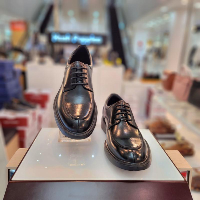 男性用 履きやすい軽量シンプルYチップ ダービーフォーマルシューズ3MR523-c