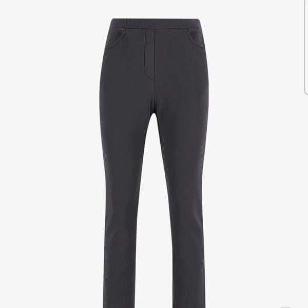 女性起毛ボンディングストレートフィットパンツ6K61609