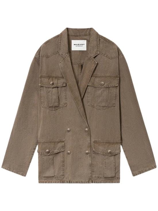 ISABEL MARANT ETOILE Women Jackets 26PVE0625FA D1G04E50DZ Brown
