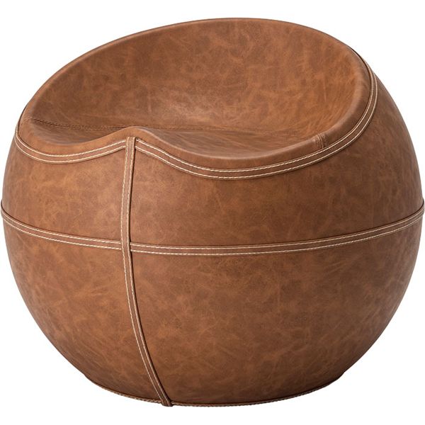 スツール ブラウン （約W58.5×D59×H48×SH35cm） 完成品