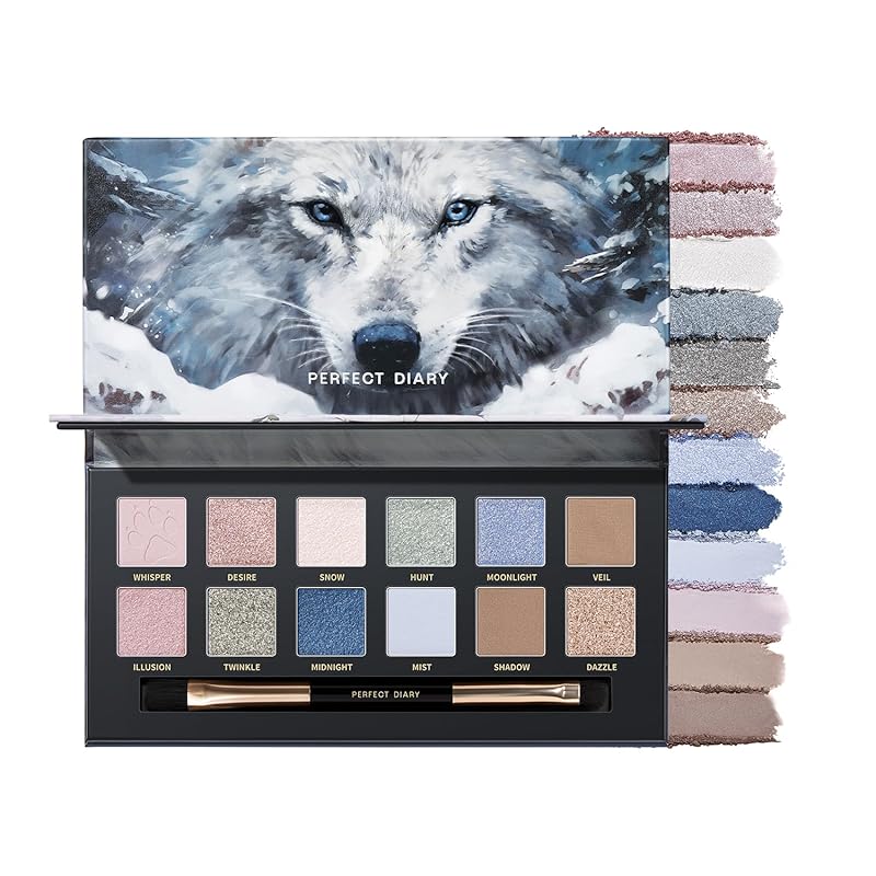PERFECT DIARY パーフェクトダイアリー アイシャドウパレット オオカミ