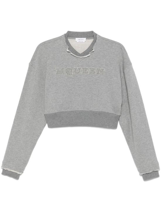 ALEXANDER MCQUEEN Women Sweater 815584 QLAD81015 Grey