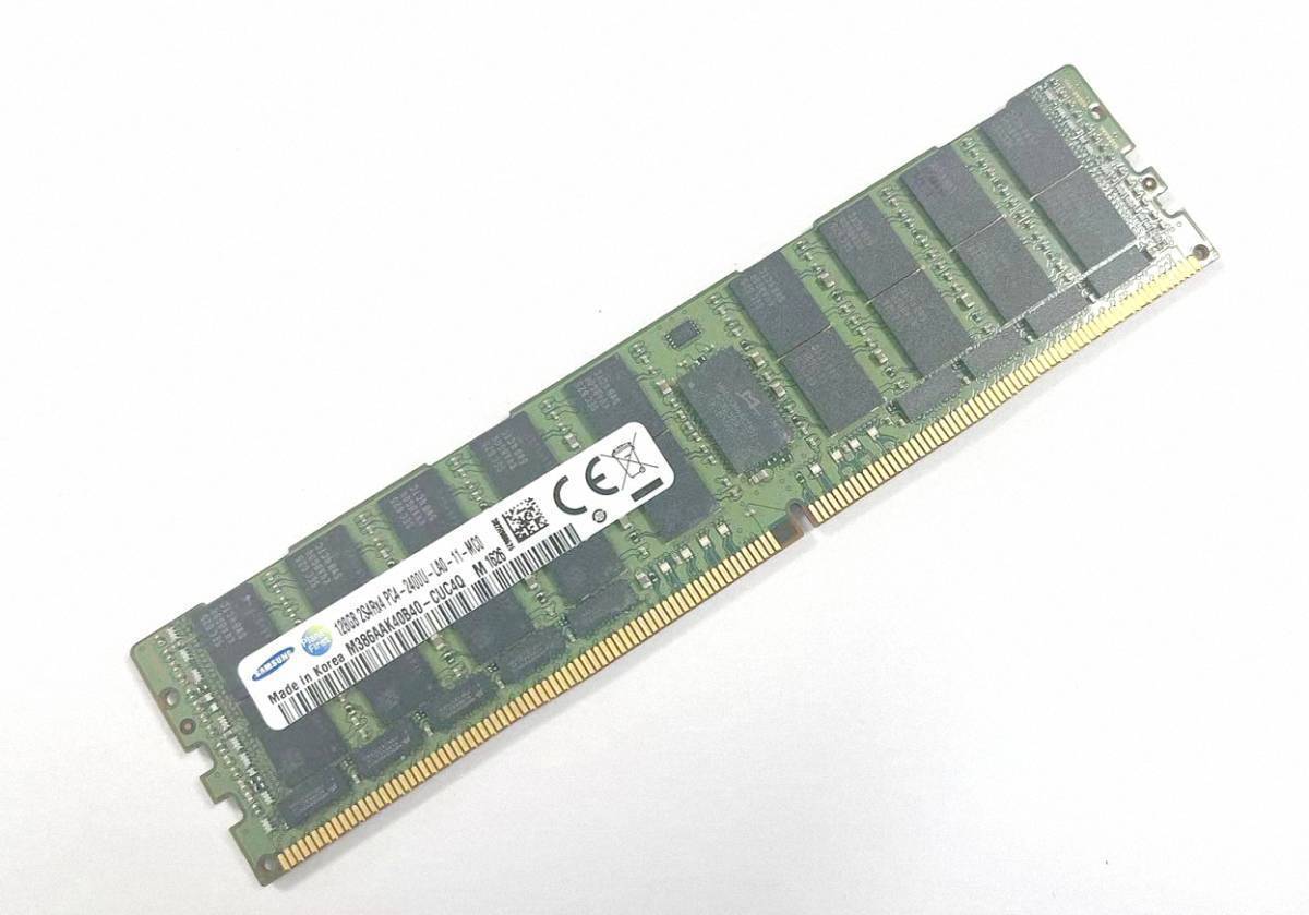 サーバーメモリ SAMSUNG 128GB DDR4 PC4-2400U ECC M386AAK40B40 288 PIN SDRAM