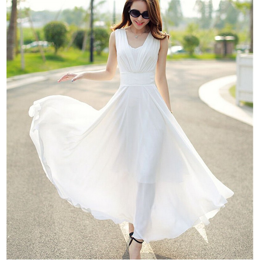 レディース ロング シフォンワンピース ワンピース 母の日 ドレス 春 結婚式 通勤 WILLS ホワイトデー THOM ホワイト マキシワンピ マキシ丈ワンピース マキシワンピース 白 プレゼント 8,278円