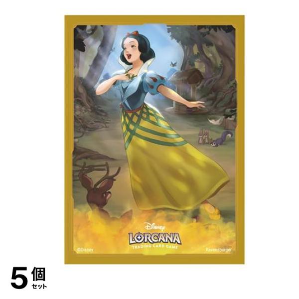 ・ロルカナ・TCG 日本語版 公式カードスリーブ 白雪姫 井戸に願いを 65枚入 5個セット