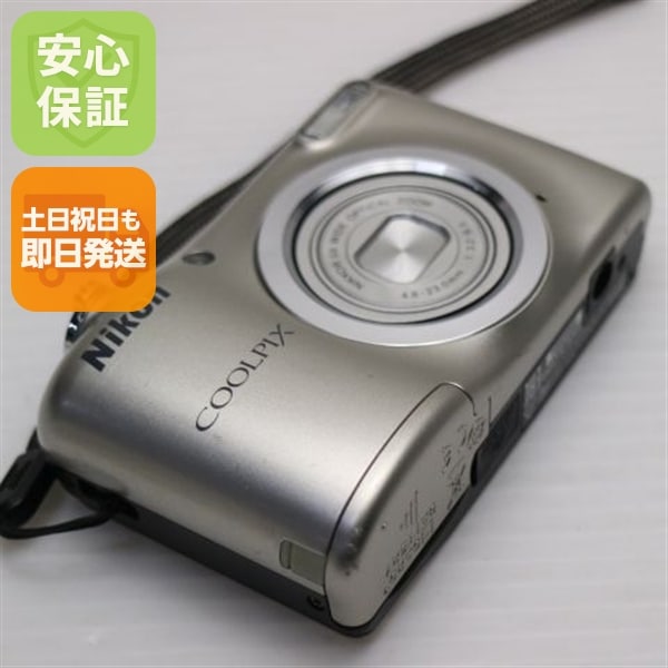 超美品 COOLPIX A10 シルバー コンデジ Nikon 63
