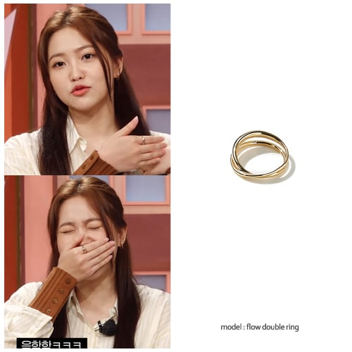 theRoves flow double ring Red Velvet Yeri Taeyeon Solar Kyung Soo-jin Ahn Eun-jin