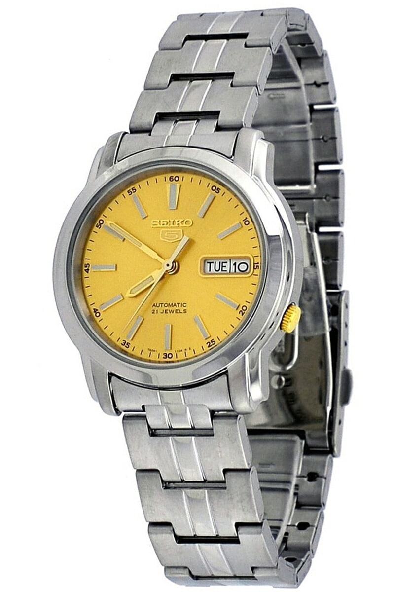 [10年保証] [セイコーインポート] SEIKO 5 SNKL81K1 　セイコー ファイブ メタルベルト 自動巻き