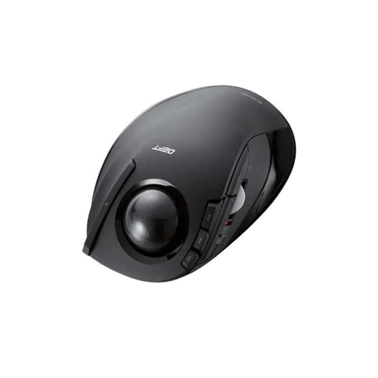 トラックボールマウス 人差し指 8ボタン ﾁﾙﾄ機能 無線 ブラック m-dt1drbk