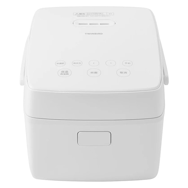 TWINBIRD ツインバード IH炊飯器 RM-D793W 3合炊き 保温機能あり ホワイト