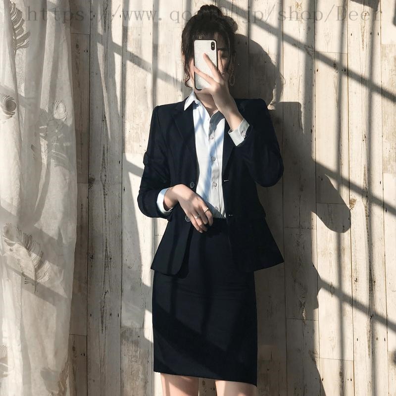 ス一ツ/新生活応援ビジネス特集 【3点セット】キャリアスーツスーツ女性新型面接スーツ気質修身通勤制服スーツタイトスカートスーツ