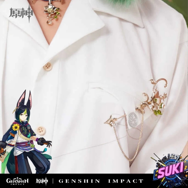 「ブローチ」【プロ品質を極める!】原神 グッズ / ティナリ インプレッションシリーズ / Genshin Impact Tighnari 提纳里 げんしん コスプレ