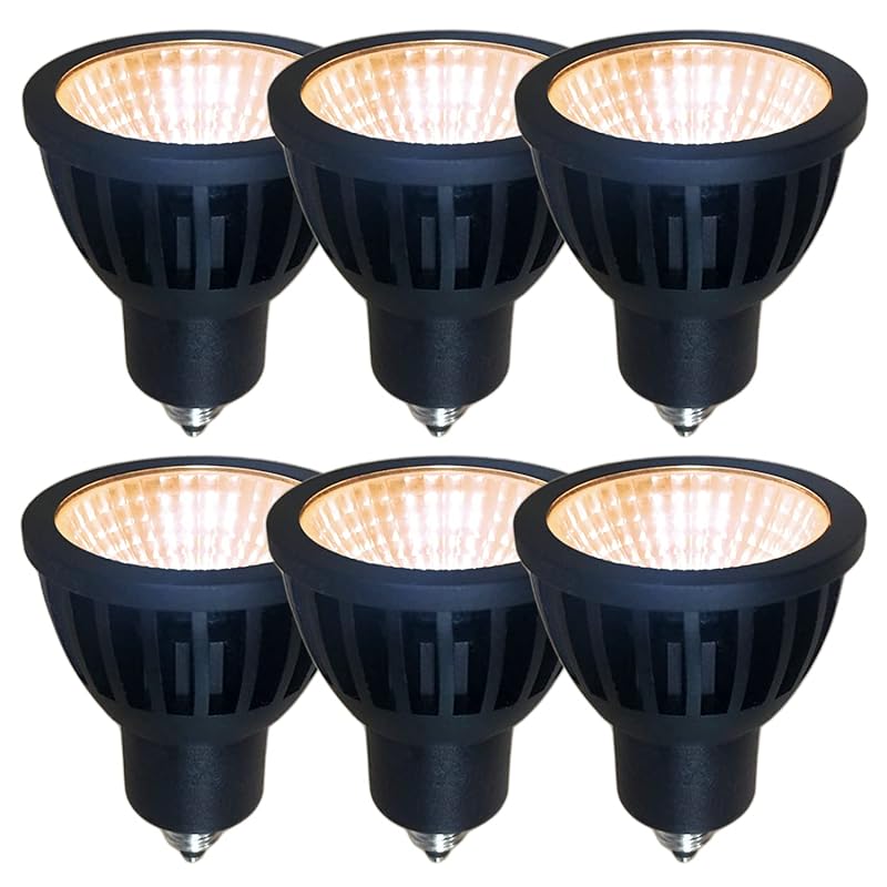 Fwaytech ledハロゲン電球 e11 調光 広角60度 7W ダイクロハロゲン60W75W相当 ダクトレール用LEDスポットライト 密閉器具対応 6個セット (電球色相当(2700K), 本