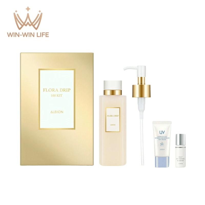 フローラドリップ s 160キット スペシャルキット スキンケアセット フローラドリップ s 化粧液 160ml 専用ディスペンサー付き デイクリーム 10g びはく美容液 10ml