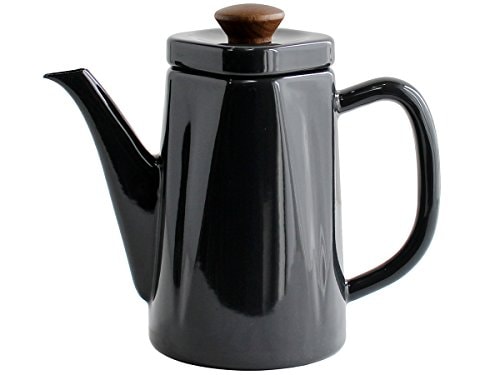 野田琺瑯(Nodahoro) コーヒーポット 1.2L ホーロー 日本製 アンビ グレー ANB-1