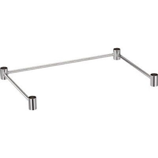 PEW-75K スチール製ワゴン用三方枠 ツールワゴン フェニックスワゴン用 W750×D500 メーカー直送