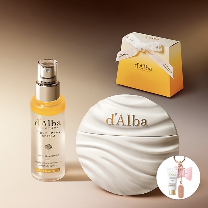 [ピンクミニハンドクリーム キーリング付き/単独/ギフト包装/携帯用] オブジェ ハンドクリーム 40ml + オリジナルミスト 50ml ギフトセット