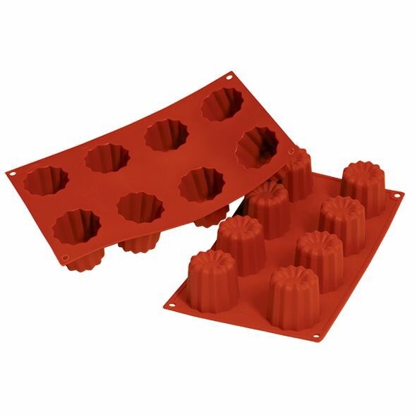 （まとめ買い）パシフィック洋行 シリコマート ビックカヌレ8取 2SI-SF050 [x3] 6,968円