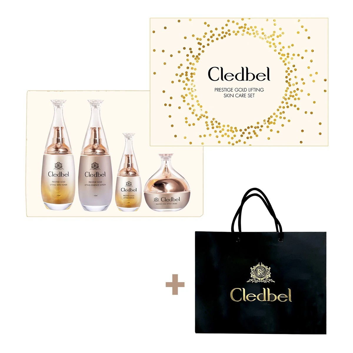 韓国コスメ-クレッドベル 基礎ケアセット(トナーローションクリームセラム)- KBEAUTY KOREA