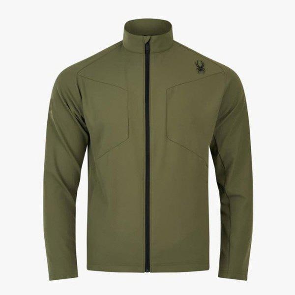 ジャージーPQF SPJFCNFT202M-OLVメンズパフォーマンスライトブラッシュトラックトップ