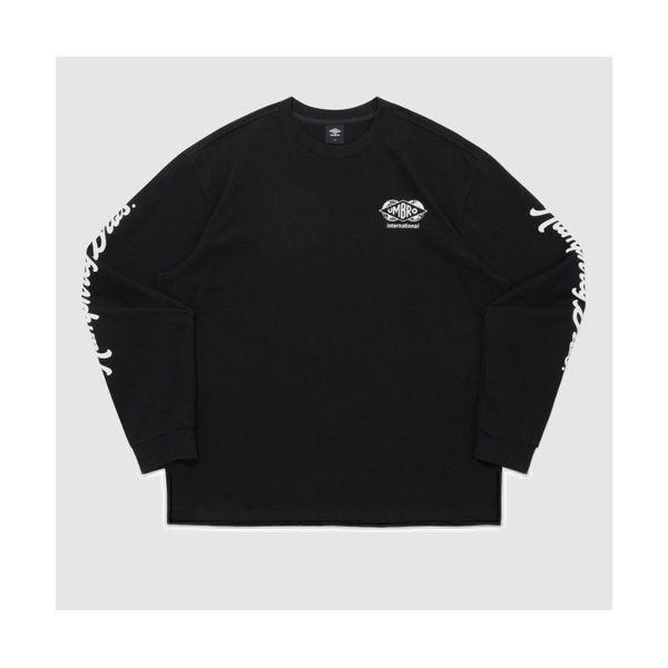 HBL ブリット カジュアル グラフィック 長袖 Tシャツ B1 UR121CRL26 BLK0 DVY0 WMG0_633165 931036