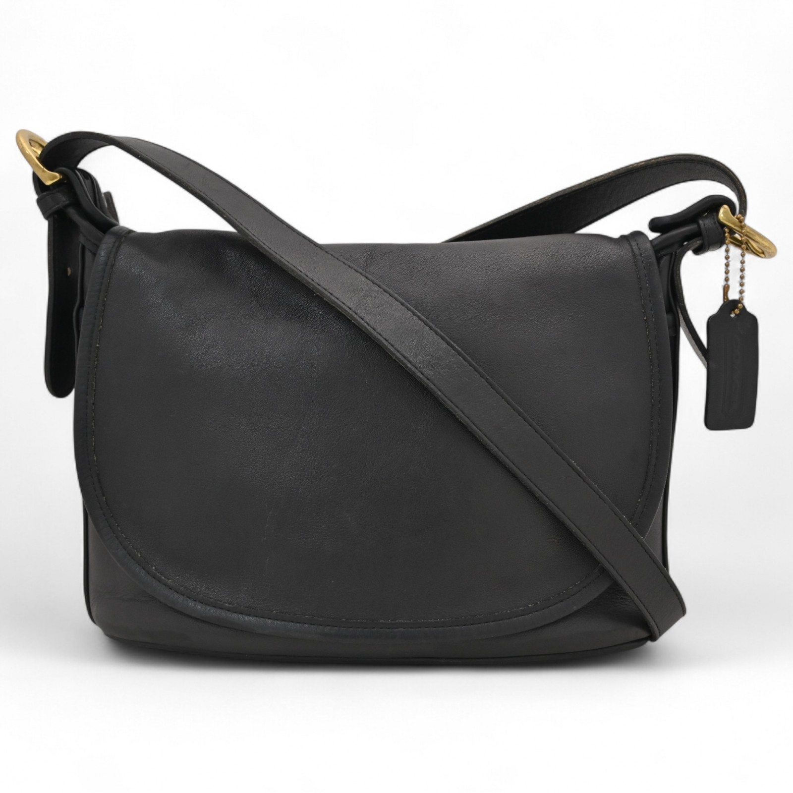 コーチ レザー ショルダーバッグ ブラック Bランク co4507bk