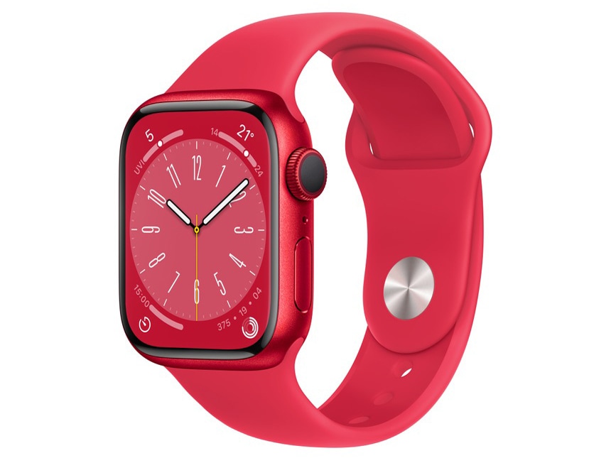 「新品未開封」Apple Watch Series 8 GPSモデル 41mm MNP73J/A [(PRODUCT)REDスポーツバンド]