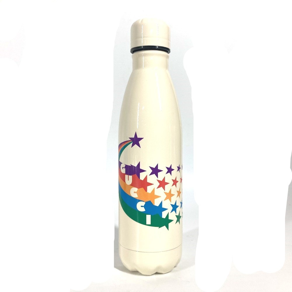 タンブラー ロゴ ウォーターボトル 水筒 インテリア SS ホワイト