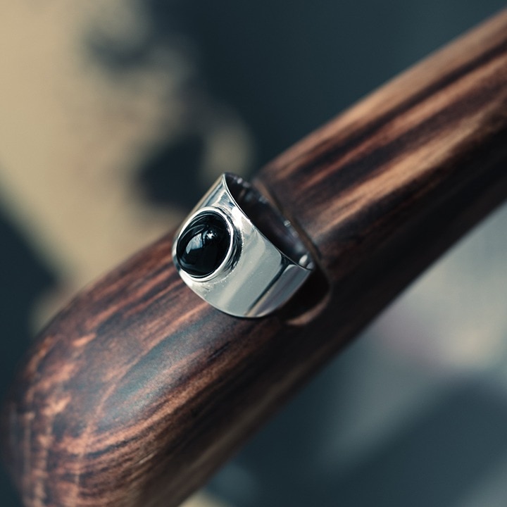 GHOST9イカンソン着用[925silver]のフィリップシルバーの指輪指輪