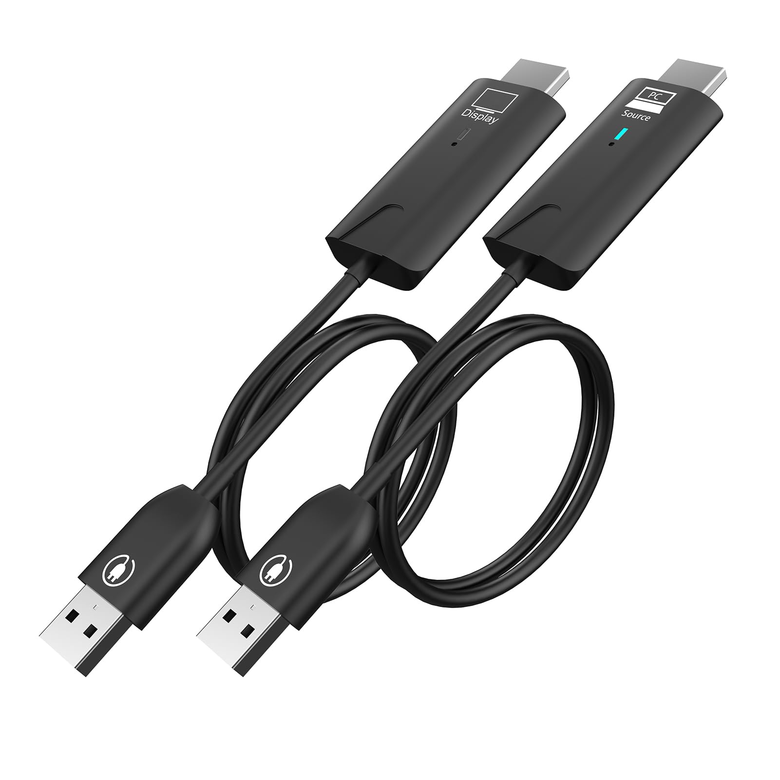 CS500 ワイヤレスHDMI 無線 送受信機セット(HDMIトランスミッター &amp レシーバー) 1080P 無線 安定転送 映像音声同期出力 ノートパソコン/テレビ/会議 プロジェクター用