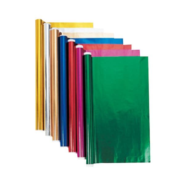 （まとめ） キッズ ホイルロール紙 5m 銀(×10セット)