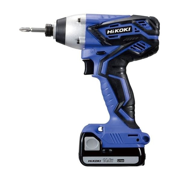 【新品 箱不良・シュリンク破れ品】HiKOKI ハイコーキ コードレスインパクトドライバ 14.4V FWH14DGL 電池2個付