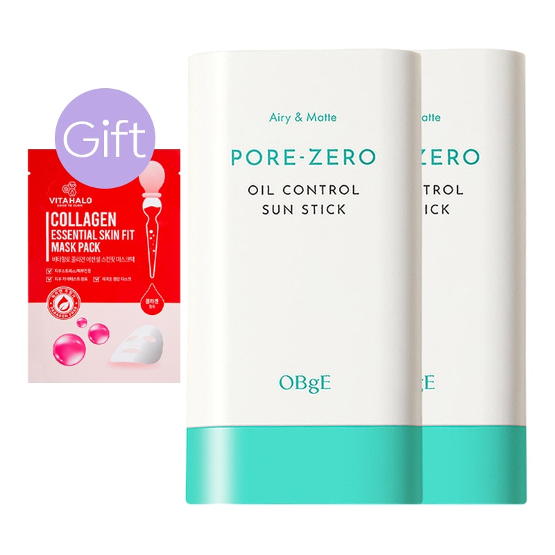 【正規品】ポアゼロオイルコントロールサンスティック SPF50+ PA++++ 18g (2個)