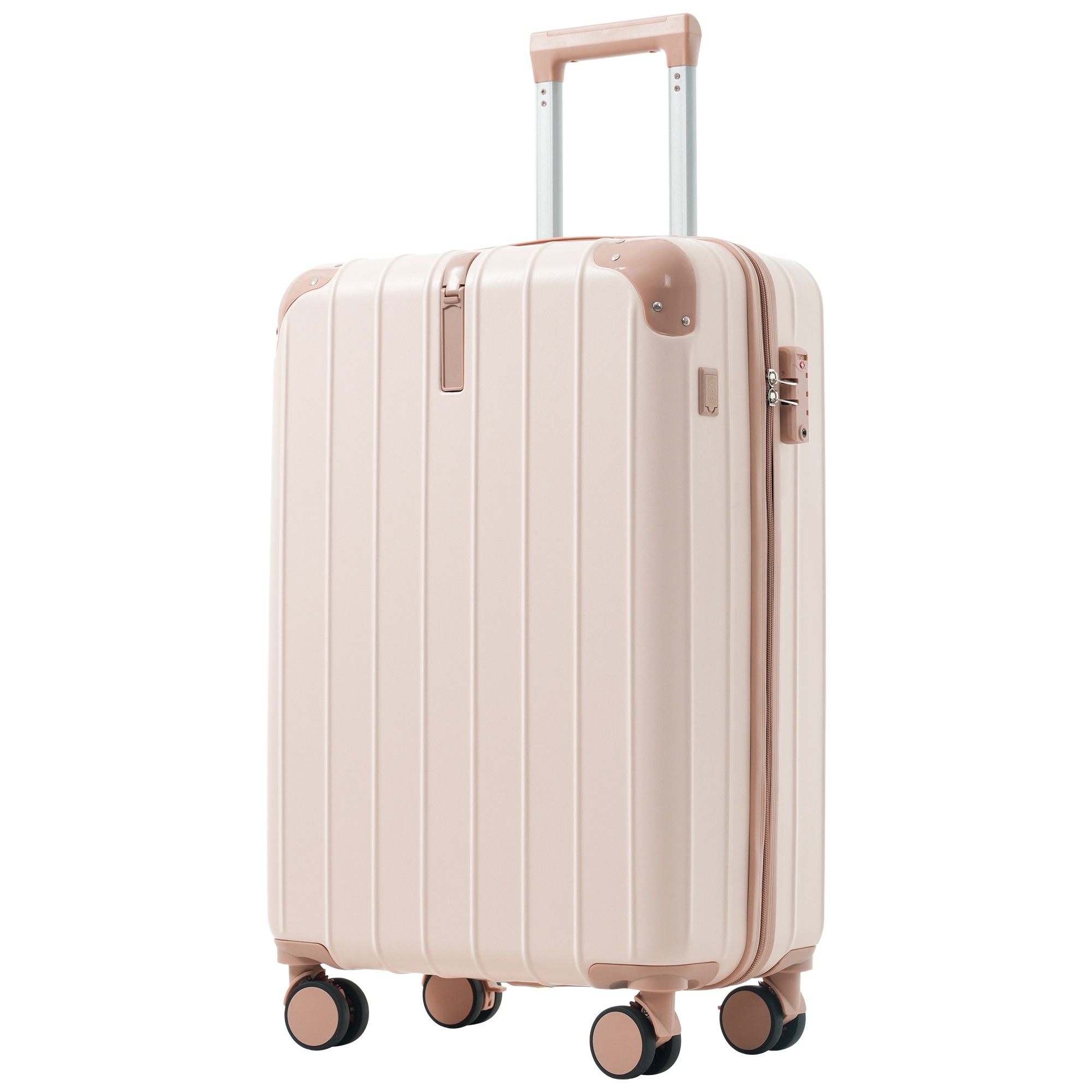 [国内発送 送.料無料]A84 スーツケース キャリーバッグ キャリーケース Sサイズ 小型 超軽量 ファスナー式 TSAロック搭載 フック機能付き 360度回転 旅行 おしゃれ 人気色