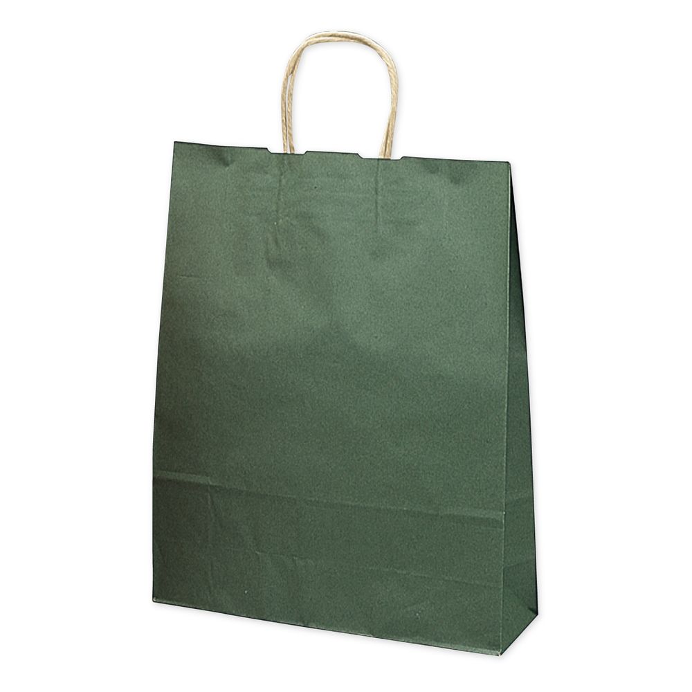 （まとめ買い）ササガワ 手提げ袋 エメラルド 幅320xマチ110x高さ400mm 50枚入 50-5308 [x3]