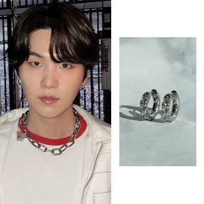 BTSシュガージミン 着用/ケンジイヤリング/BTS韓国人気ジュエリー