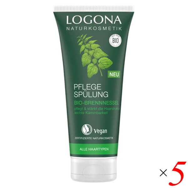 ロゴナ エッセンシャルヘアコンディショナー ネトル 200ml 5本セット