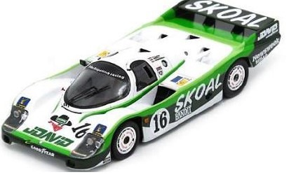スパーク 1/43 Porsche 956 No.16 5th Le Mans 24H 1983【S9851】 ミニカー S9851 ポルシェ956 No.16 5th ルマン24H 1983