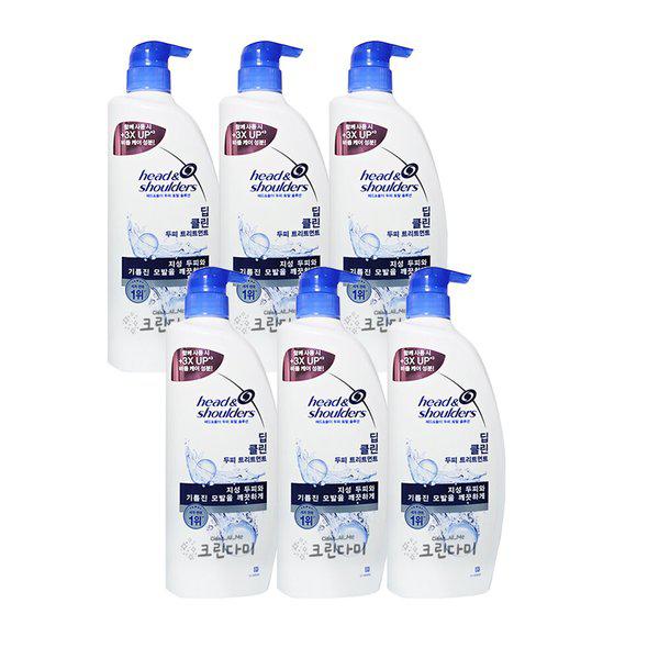 頭皮トータルソリューション ディープクリーンシャンプー 850ml x6個