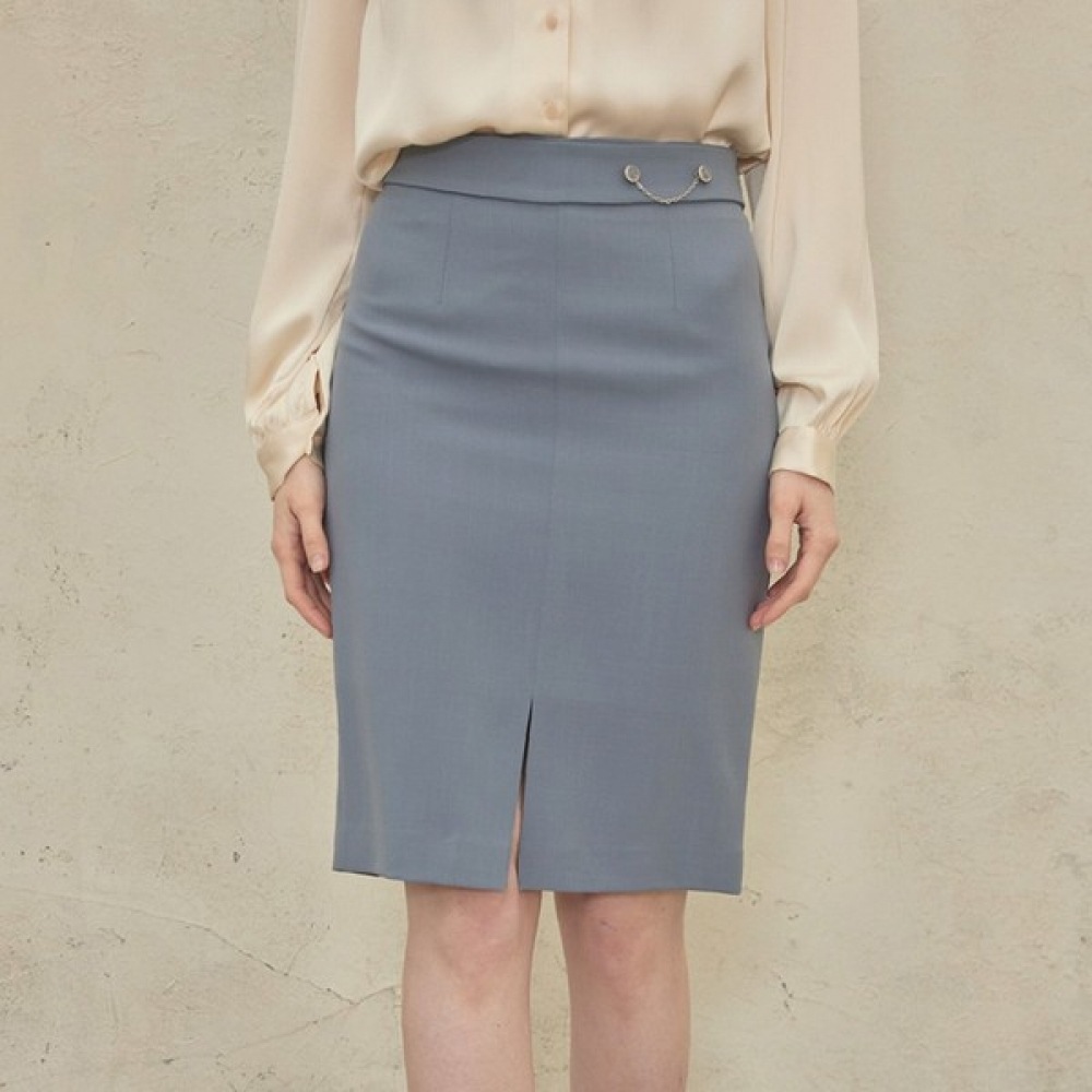 (リアーナニューヨーク) チェーンベルトスリムスカート RQYWSK030