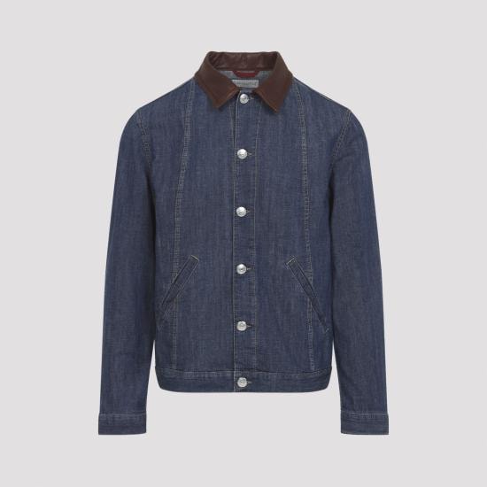 BRUNELLO CUCINELLI Men Jacket MH2636914 COH51 DENIM